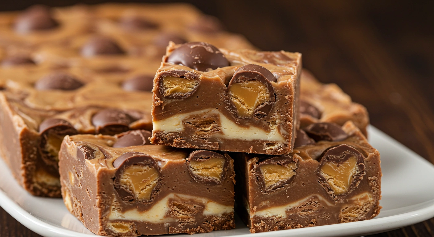 Cadbury Egg Fudge - tertiary view